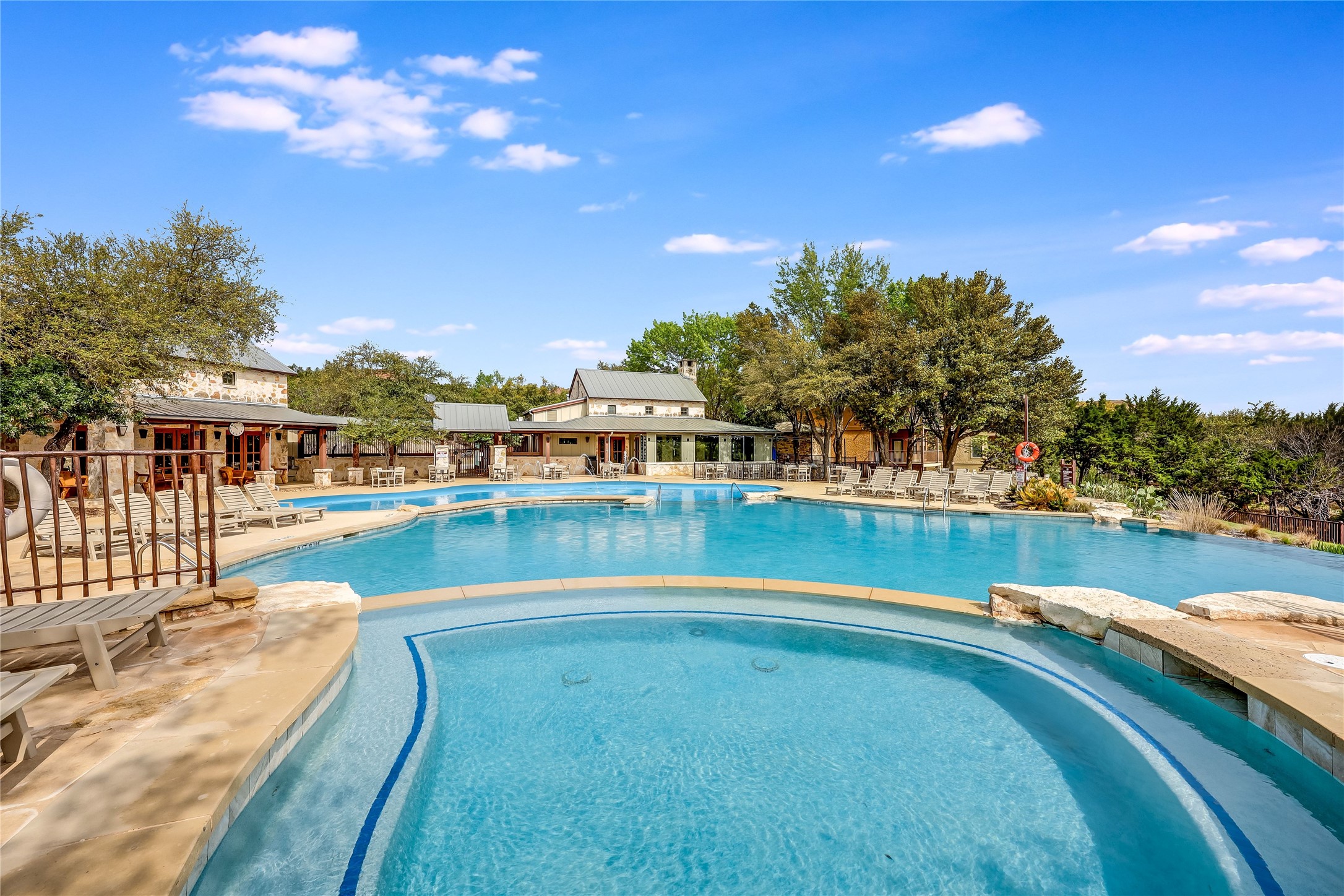18333 Hidden Ridge Place Lago Vista, TX 78645 - Photo 34 of 40 Lower Hot Tub and Pool at The Beach Club.