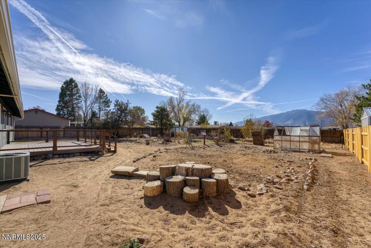 1275 Bolivia Way Gardnerville, NV 89460 - Photo 30 of 59 a view of a terrace with chairs and a stove