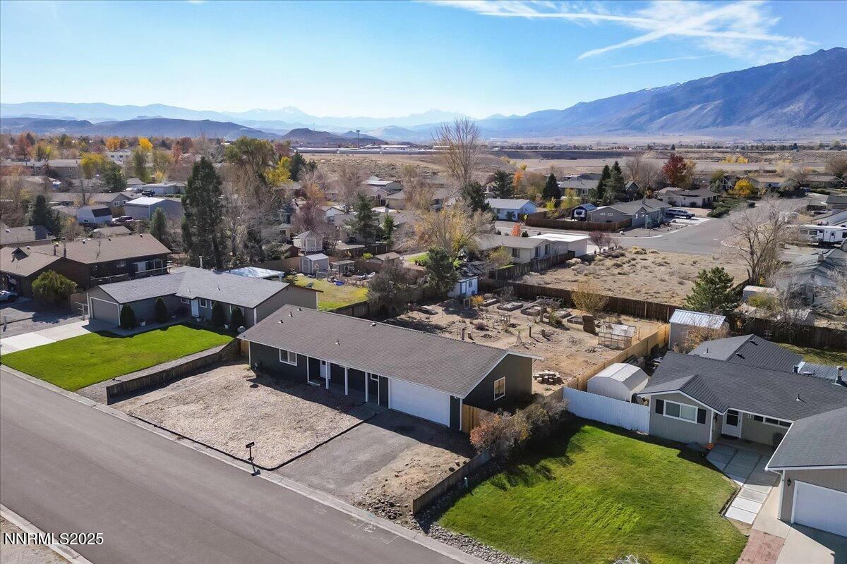 1275 Bolivia Way Gardnerville, NV 89460 - Photo 41 of 59 an aerial view of a house with a garden