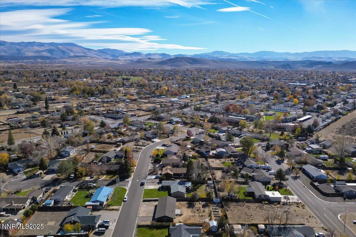 1275 Bolivia Way Gardnerville, NV 89460 - Photo 51 of 59 an aerial view of residential houses with city view