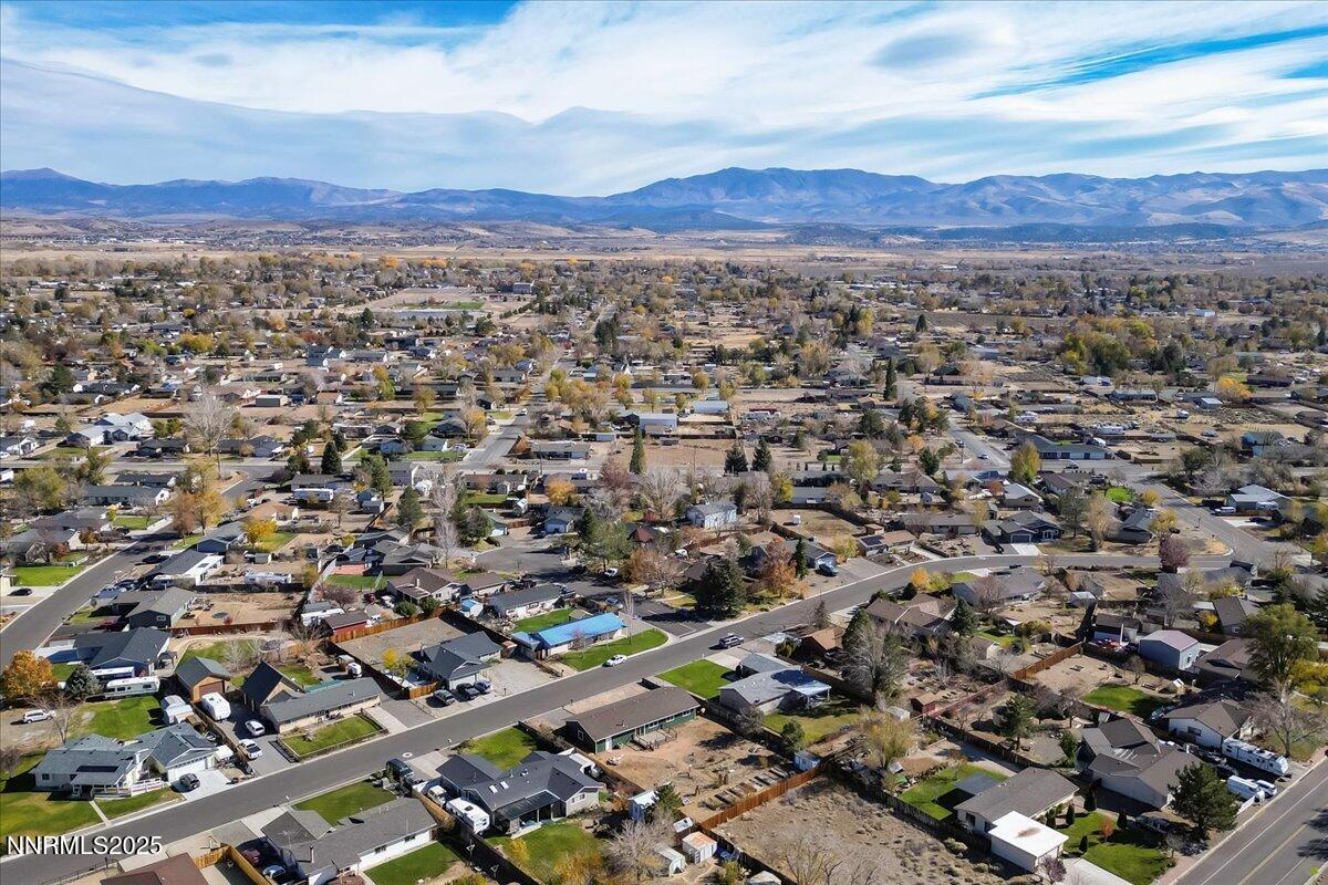 1275 Bolivia Way Gardnerville, NV 89460 - Photo 52 of 59 an aerial view of residential house and car parked