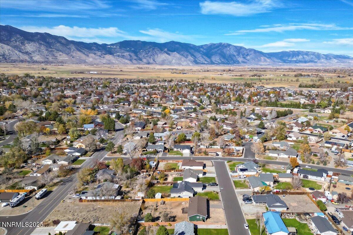 1275 Bolivia Way Gardnerville, NV 89460 - Photo 56 of 59 an aerial view of residential building and mountain view in back