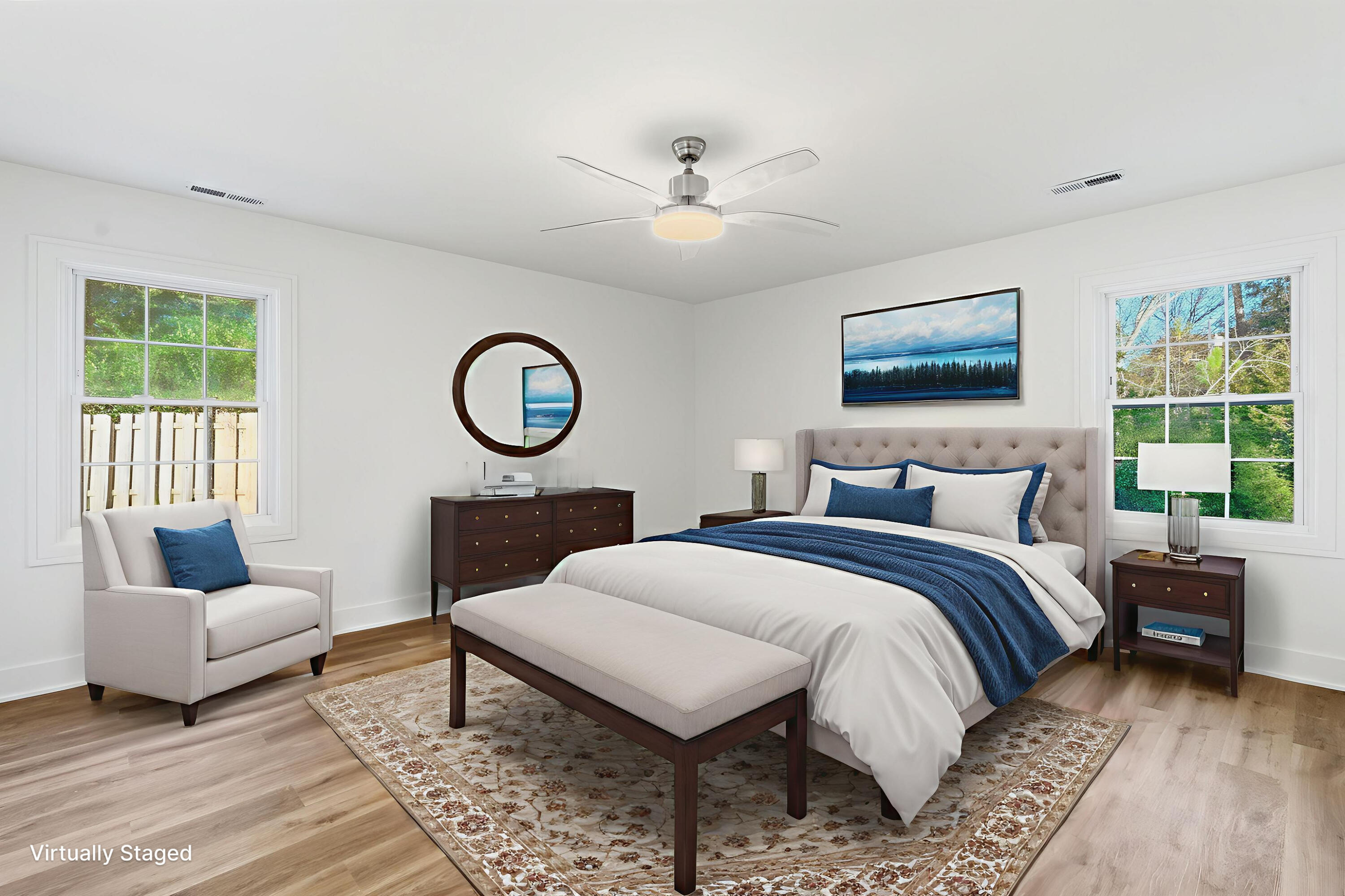 1260 Robin Road Mount Pleasant, SC 29464 - Photo 4 of 21 Virtually Staged Primary Bedroom