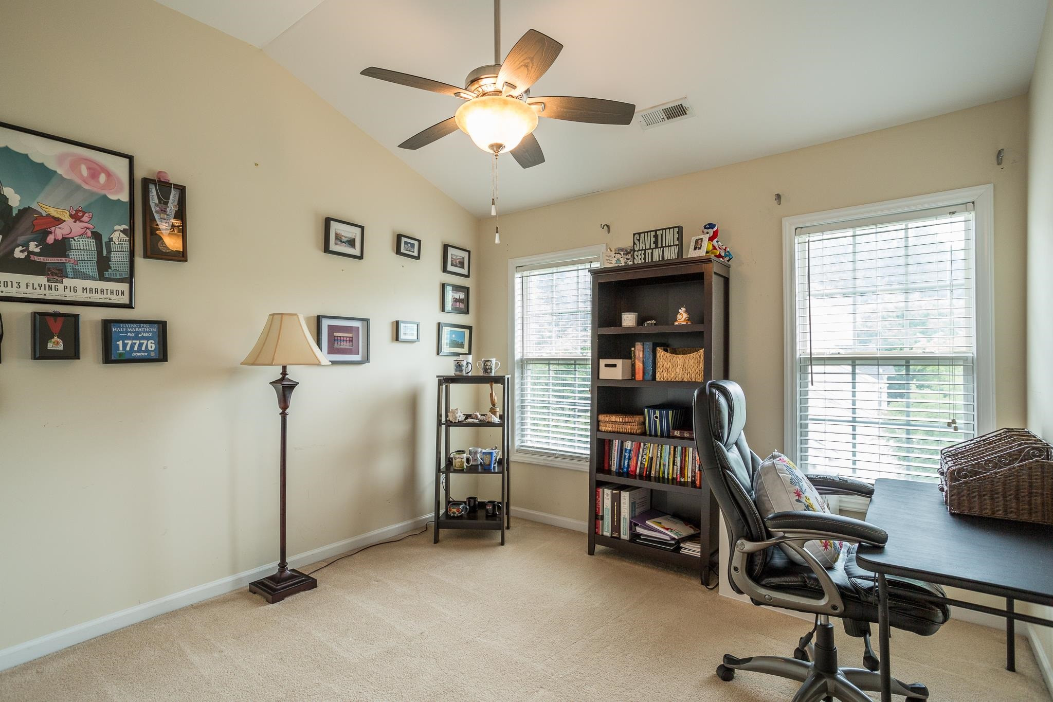 6905 Middleboro Drive Raleigh, NC 27612 - Photo 21 of 23 Another nicely sized bedroom at the front of the home. Bedroom