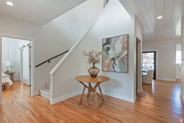 16 Gatehouse Lane Sandy, UT 84092 - Photo 6 of 73 Beautiful entry with curved stairway