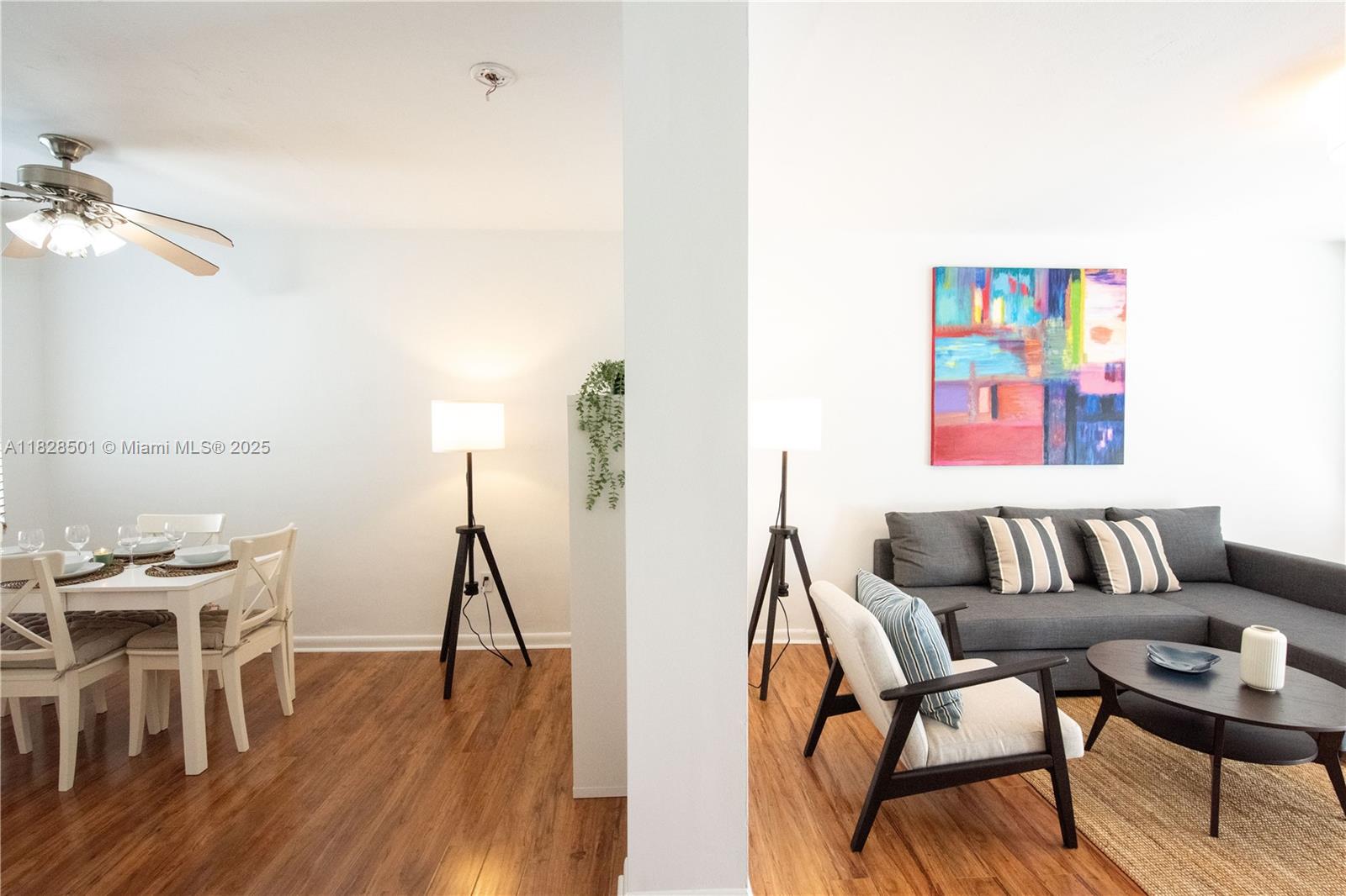 1150 Euclid Avenue, Unit 205 Miami Beach, FL 33139 - Photo 3 of 20 Transition between Living Room/Dining Room
