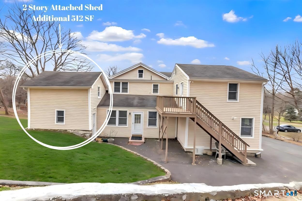 422 West River Road Orange, CT 06477 - Photo 32 of 35 2 Story Attached Shed