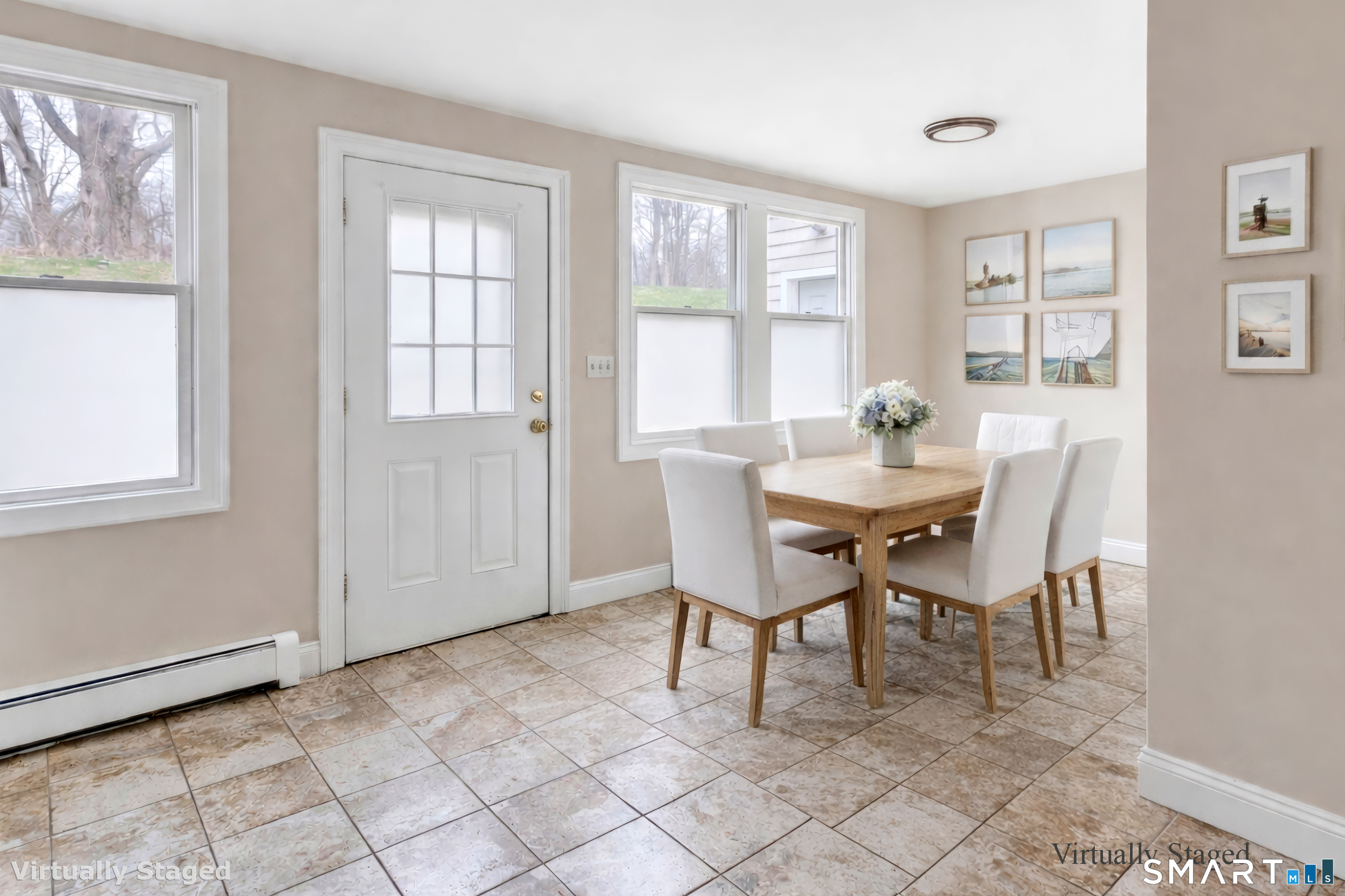 422 West River Road Orange, CT 06477 - Photo 4 of 35 1st Floor Eat In Kitchen Staged