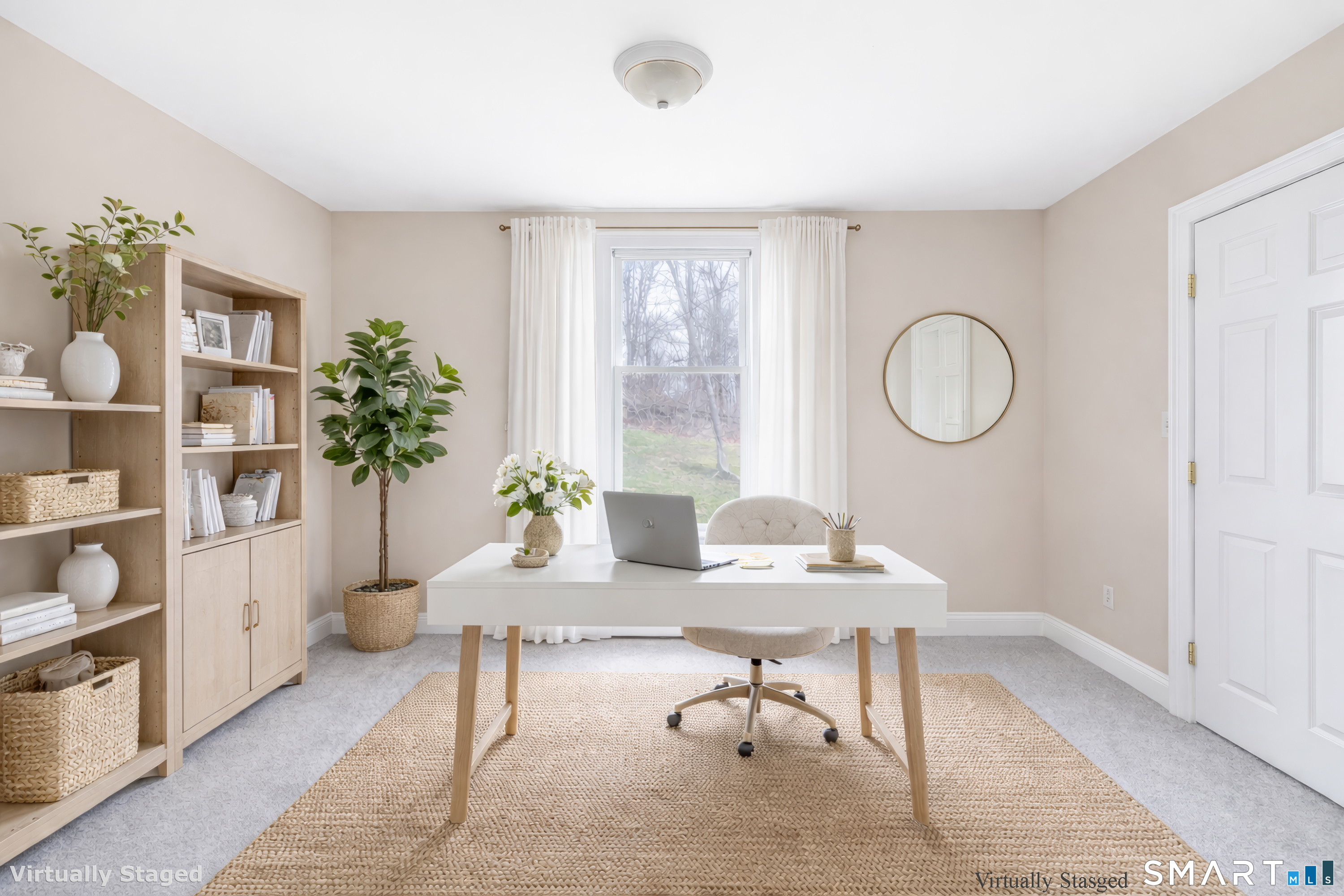 422 West River Road Orange, CT 06477 - Photo 7 of 35 1st Floor Office/4th Bedroom Staged