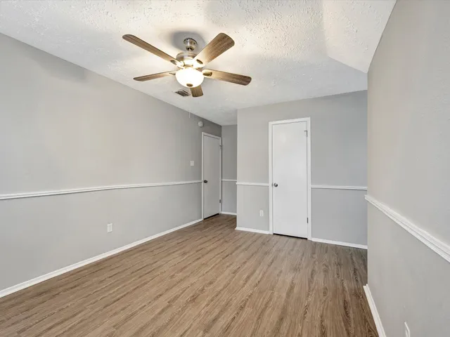 wooden floor in an empty room