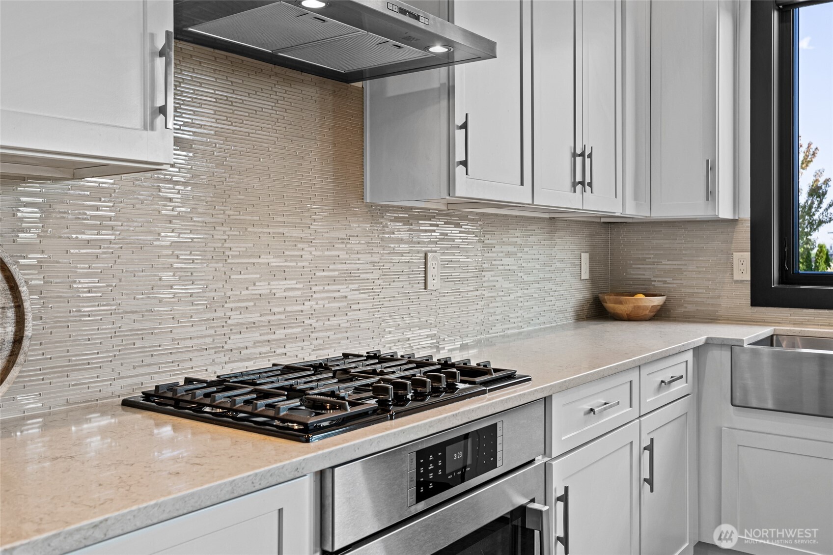 4305 Catalyss Way Yakima, WA 98908 - Photo 12 of 35 a kitchen with white cabinets and appliances