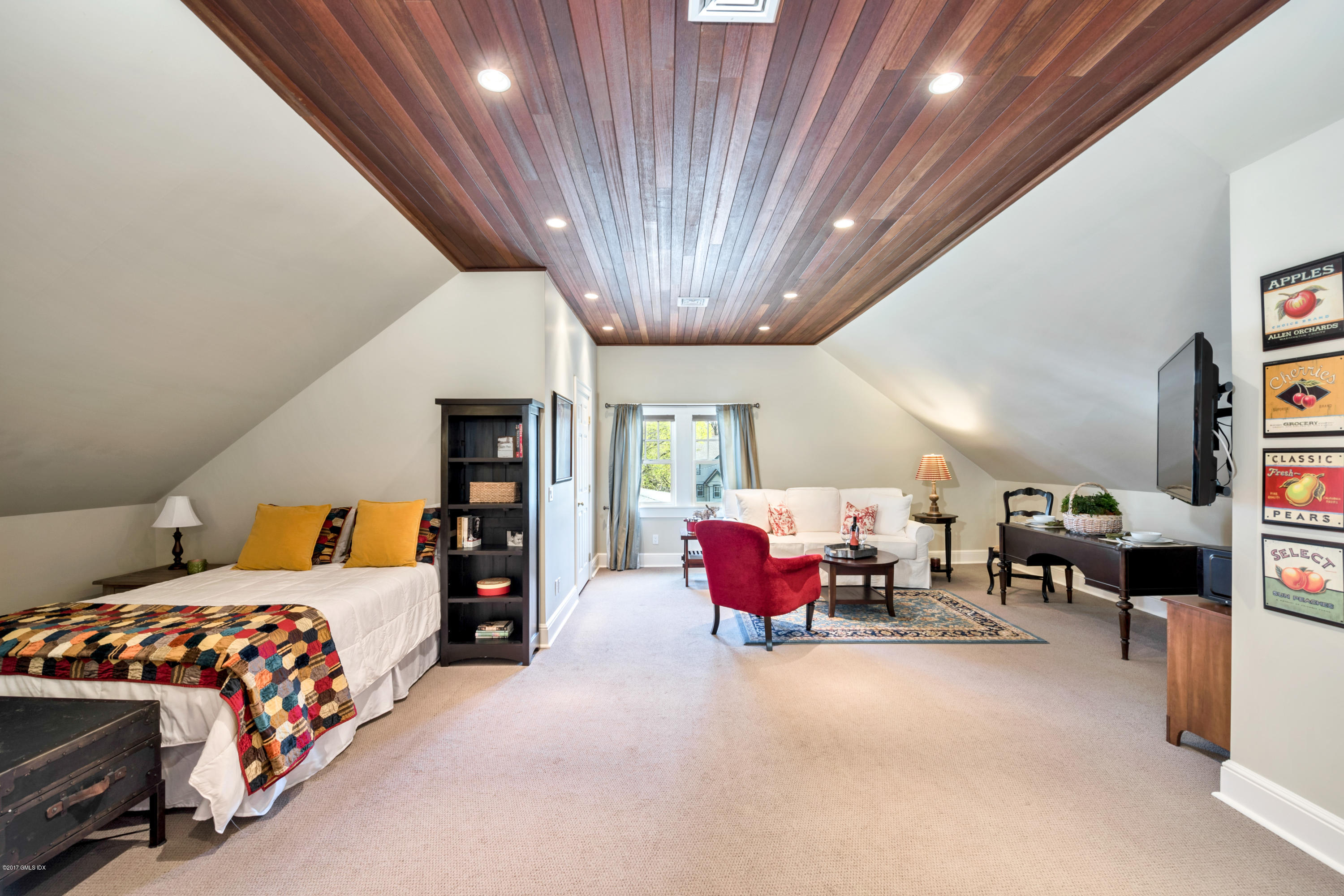 76 Valleywood Road Cos Cob, CT 06830 - Photo 20 of 24 a bedroom with bed and window