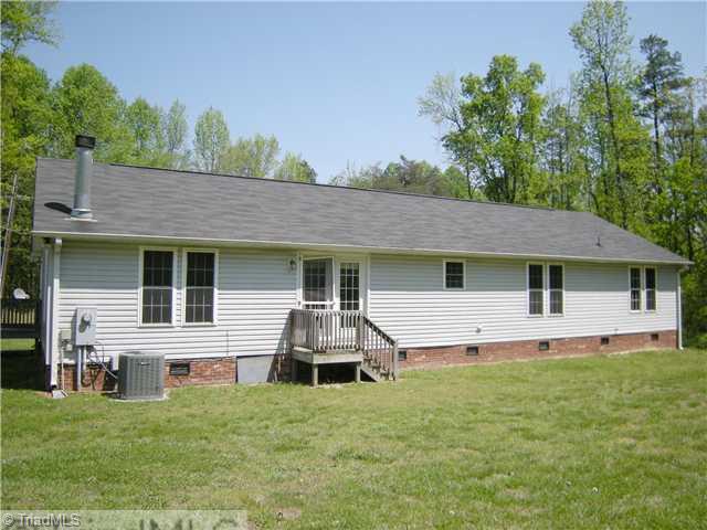Exterior Back. Large back yard