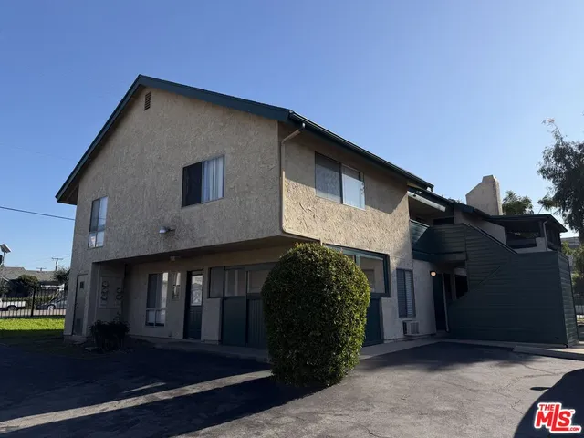 a front view of house