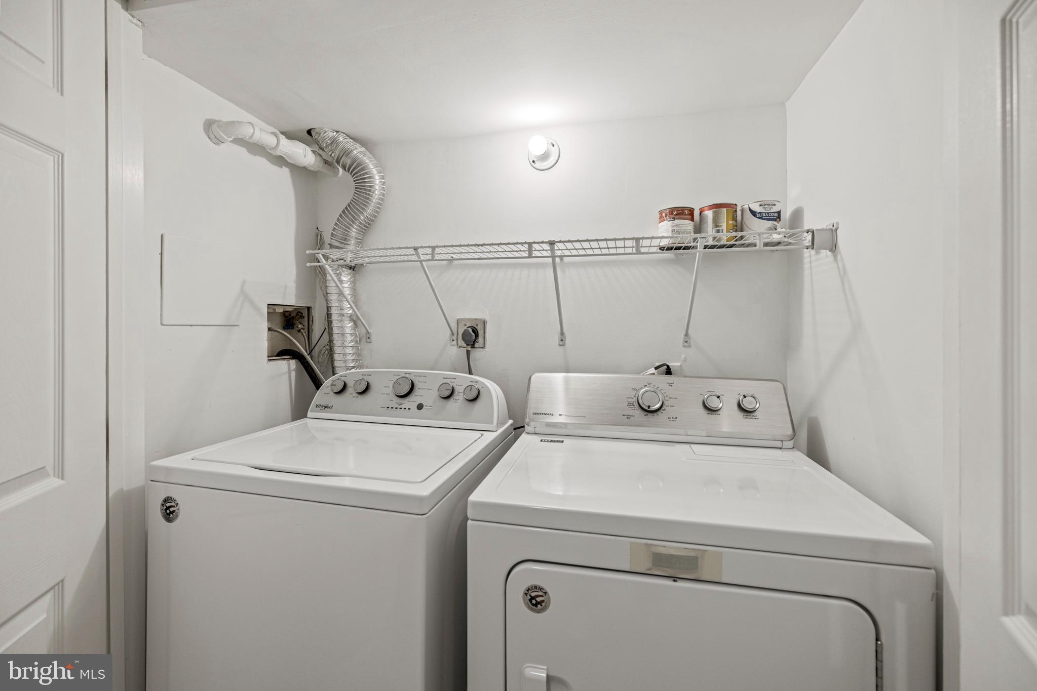 2219 Flagler Place Northwest Washington, DC 20001 - Photo 25 of 31 a utility room with dryer and washer