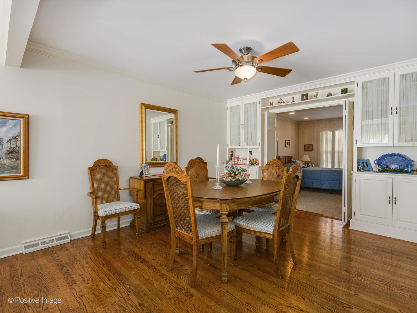 1107 Juniper Terrace Glenview, IL 60025 - Photo 4 of 30 a view of a a dining room with furniture window and wooden floor