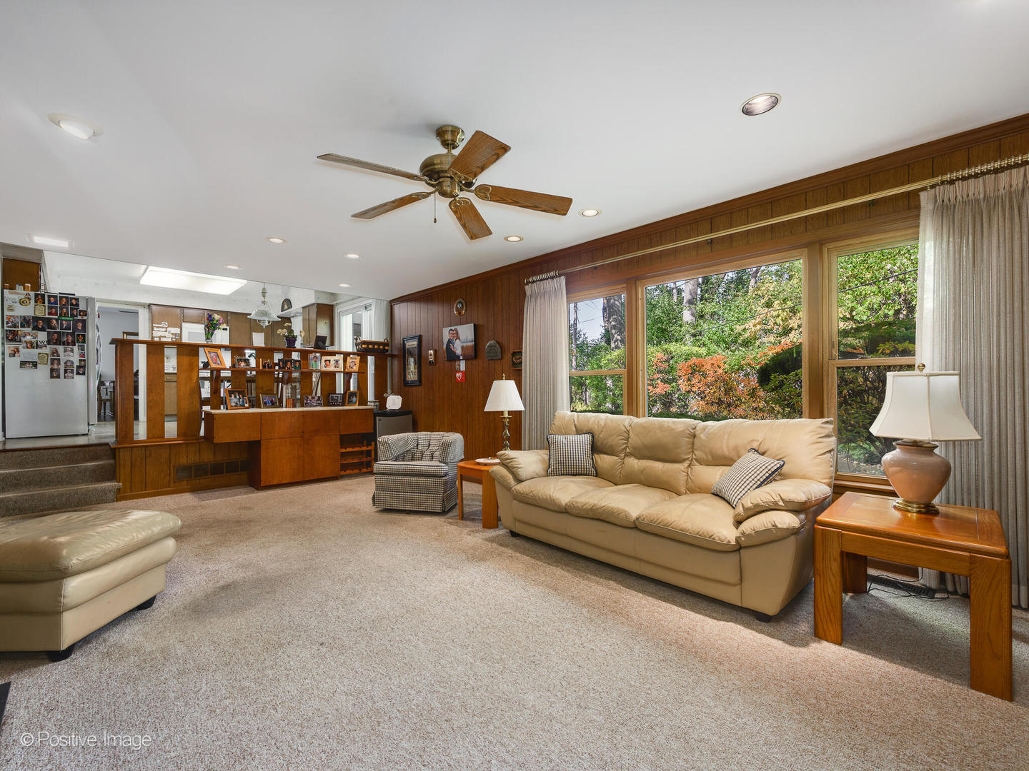 1107 Juniper Terrace Glenview, IL 60025 - Photo 7 of 30 a living room with furniture and a large window