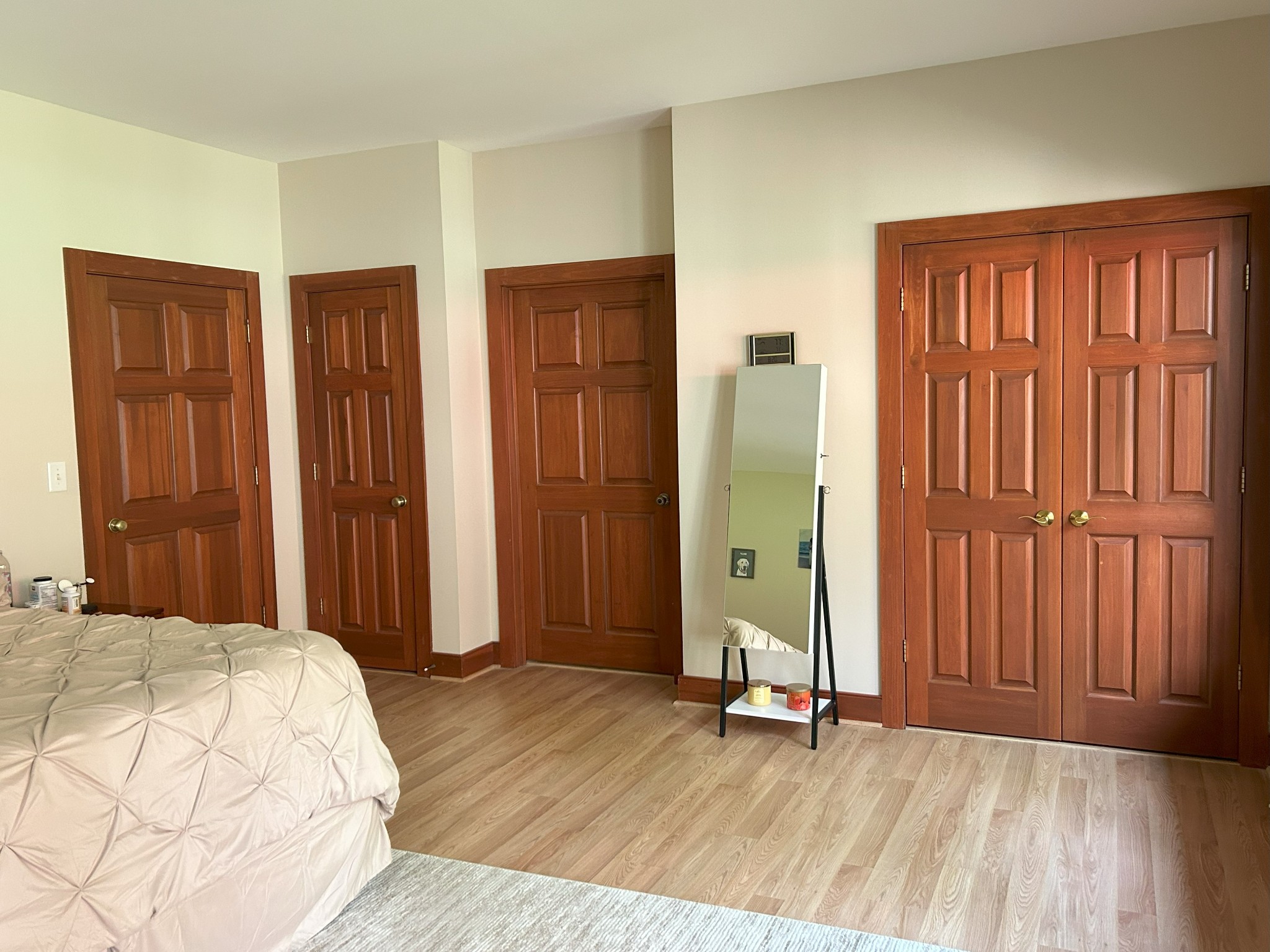 3 Millersburg Road Christiana, TN 37037 - Photo 13 of 60 a view of a bedroom with wooden floor and door