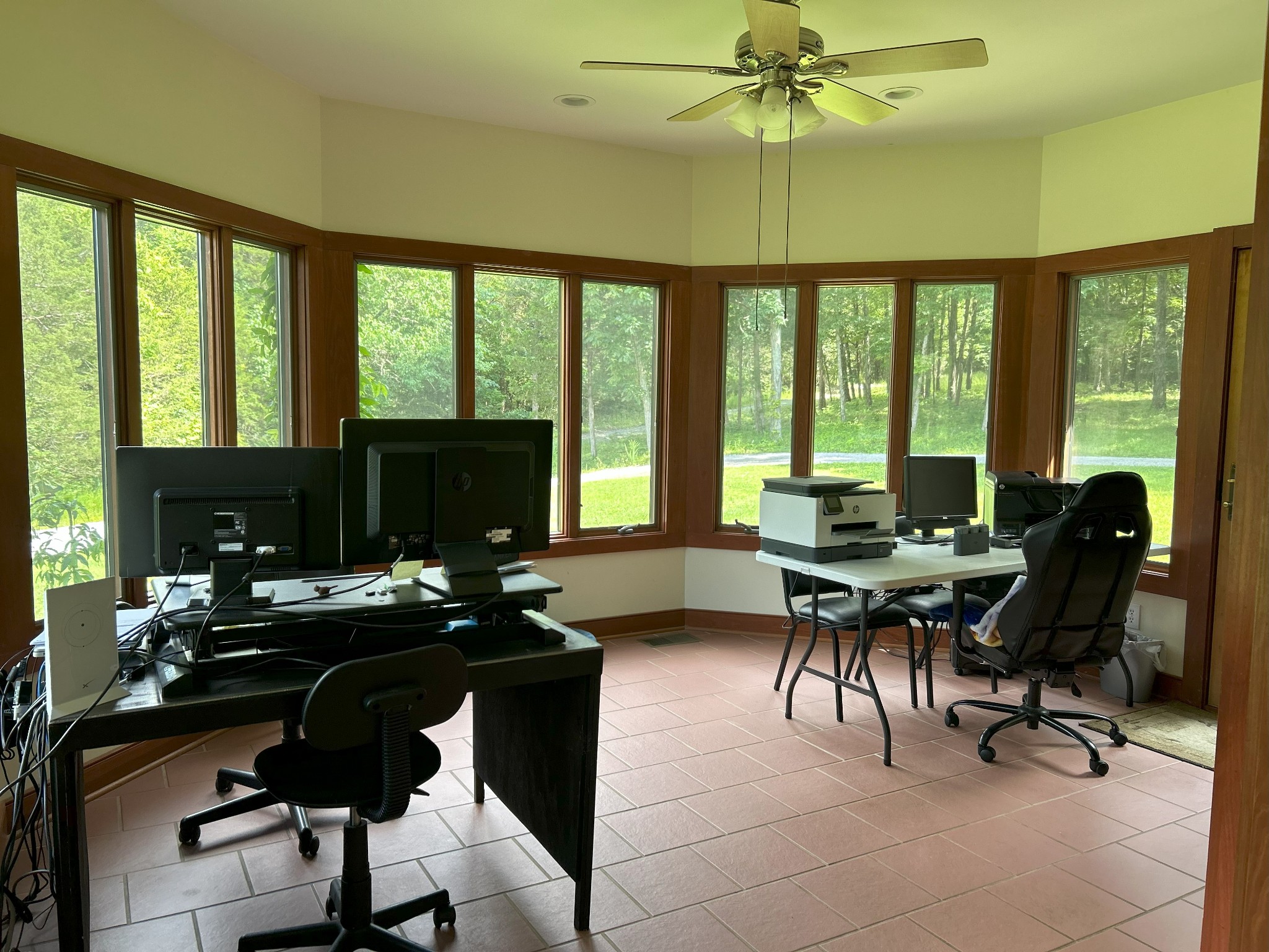 3 Millersburg Road Christiana, TN 37037 - Photo 18 of 60 a workspace with furniture hardwood and a ceiling fan