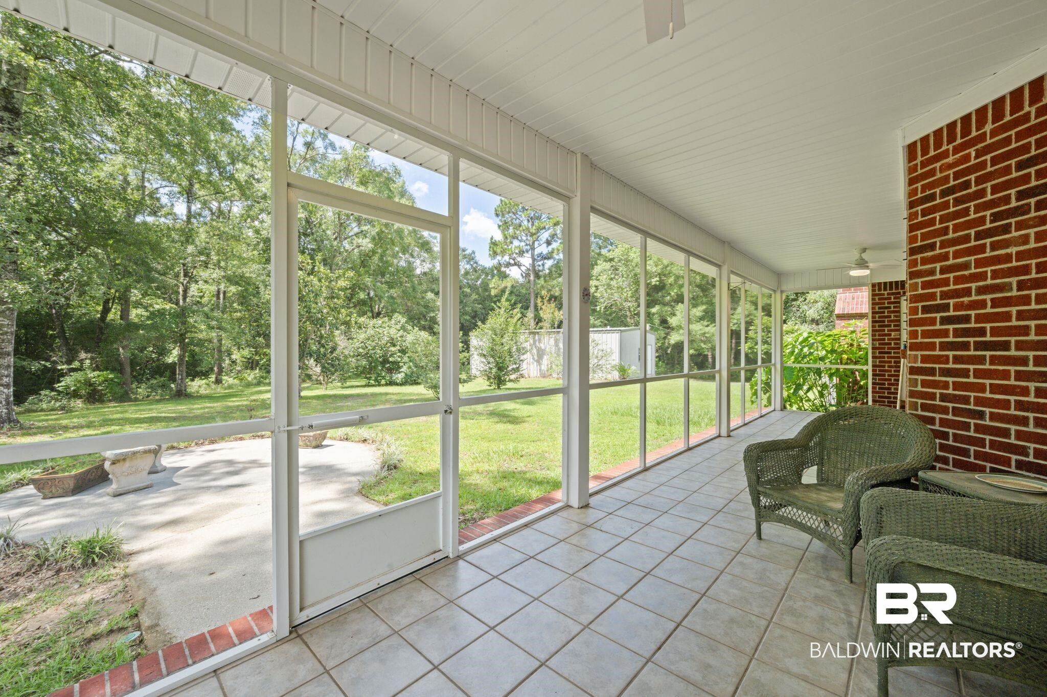 5618 Leytham Road Theodore, AL 36582 - Photo 39 of 60 View of unfurnished sunroom