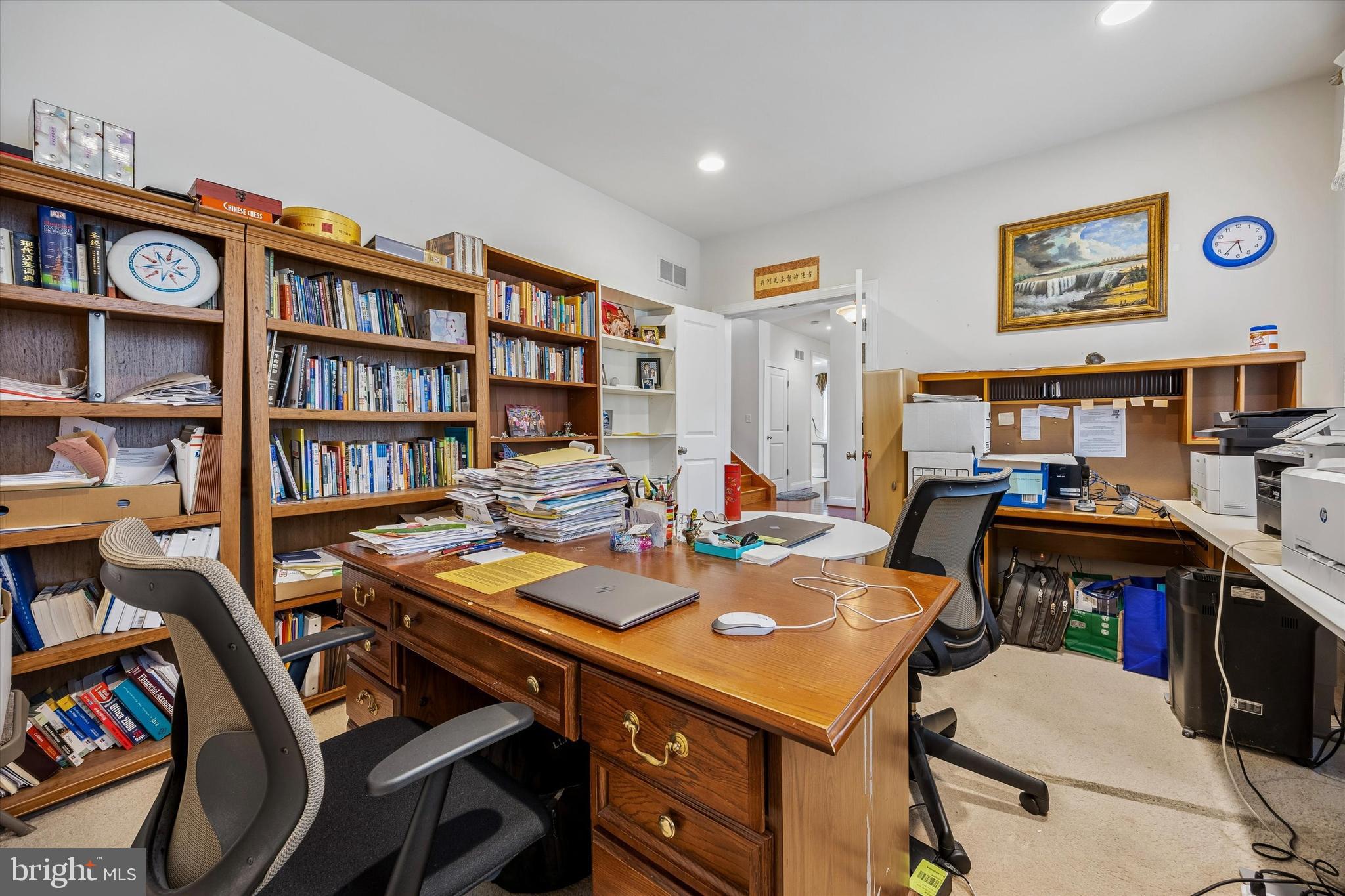 746 Upper Gulph Road Wayne, PA 19087 - Photo 13 of 34 A first-floor office is just off the foyer