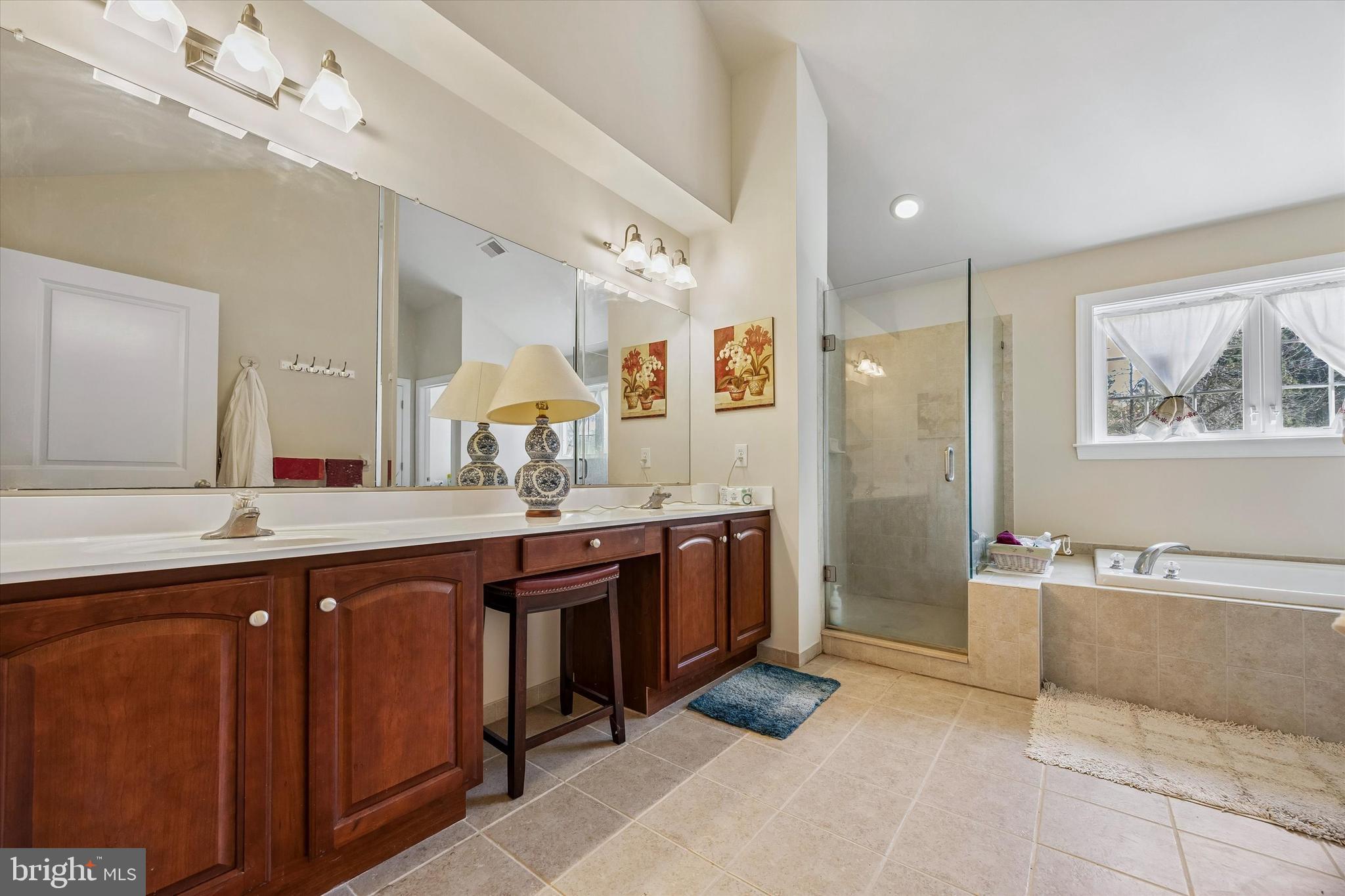 746 Upper Gulph Road Wayne, PA 19087 - Photo 17 of 34 Primary Bath features double bowl sink