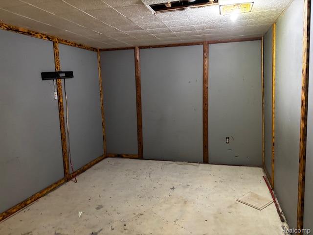 3901 West Lovejoy Road Byron, MI 48418 - Photo 13 of 19 View of unfinished basement