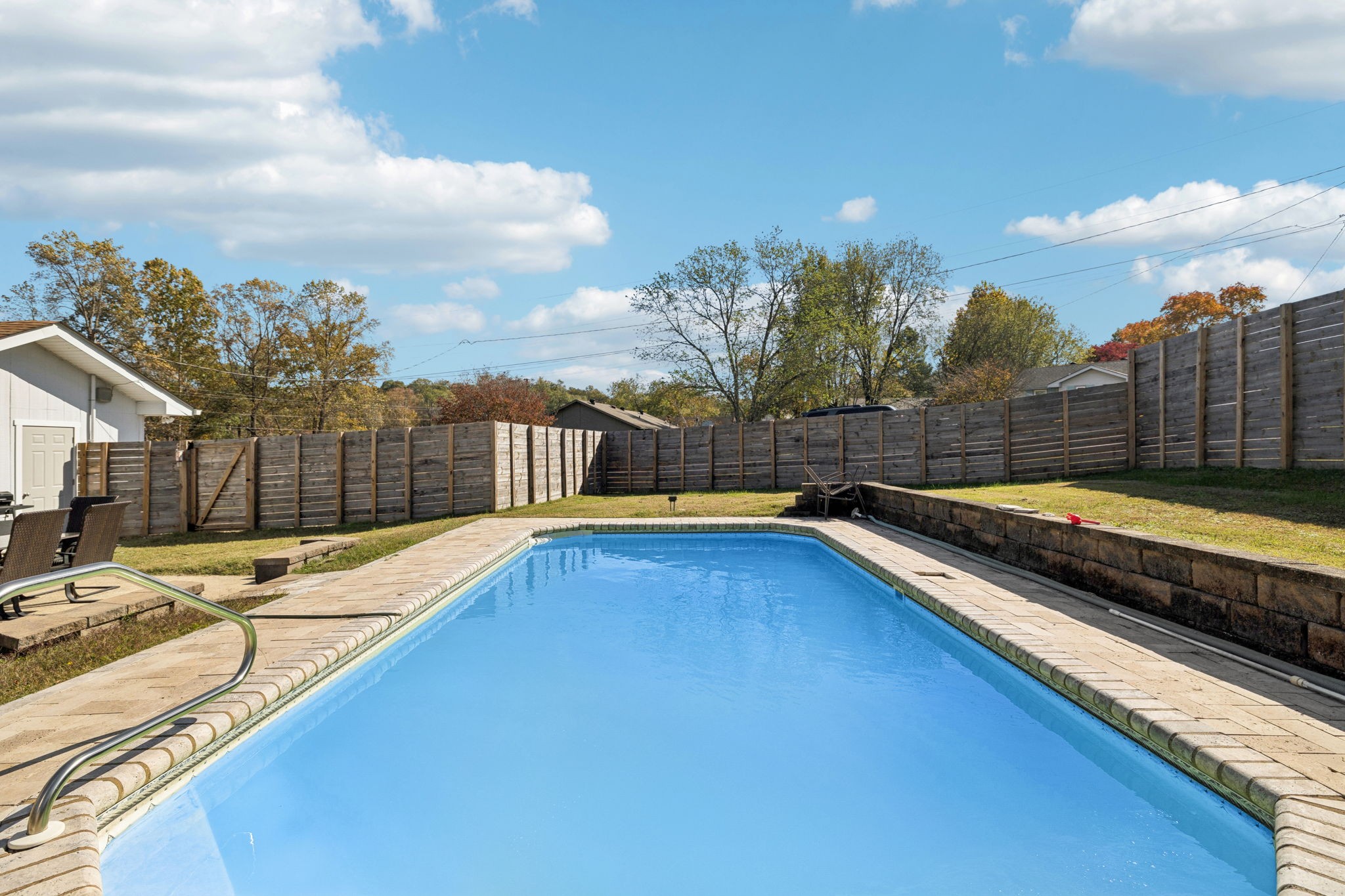 900 Ridge West Hermitage, TN 37076 - Photo 34 of 38 a view of a swimming pool with a lounge chair