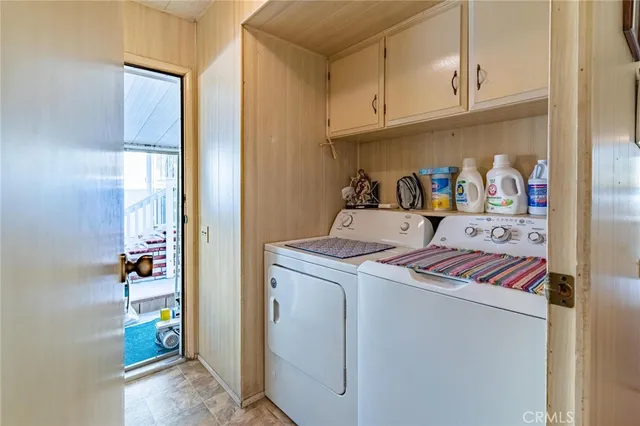 a view of a swimming pool and a yard