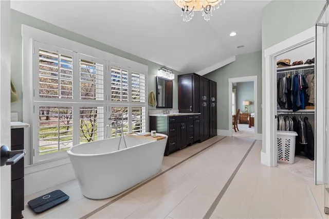 a workspace with a flat screen tv