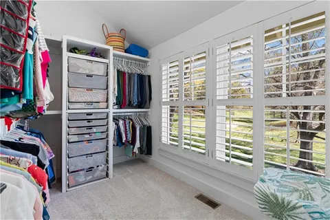 a view of an outdoor space with seating