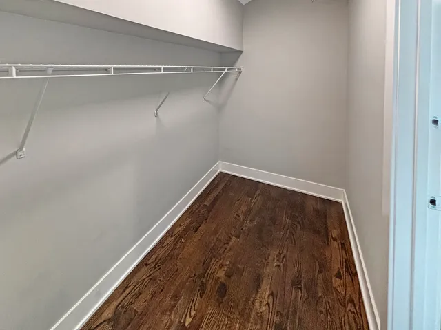 a view of wooden floor