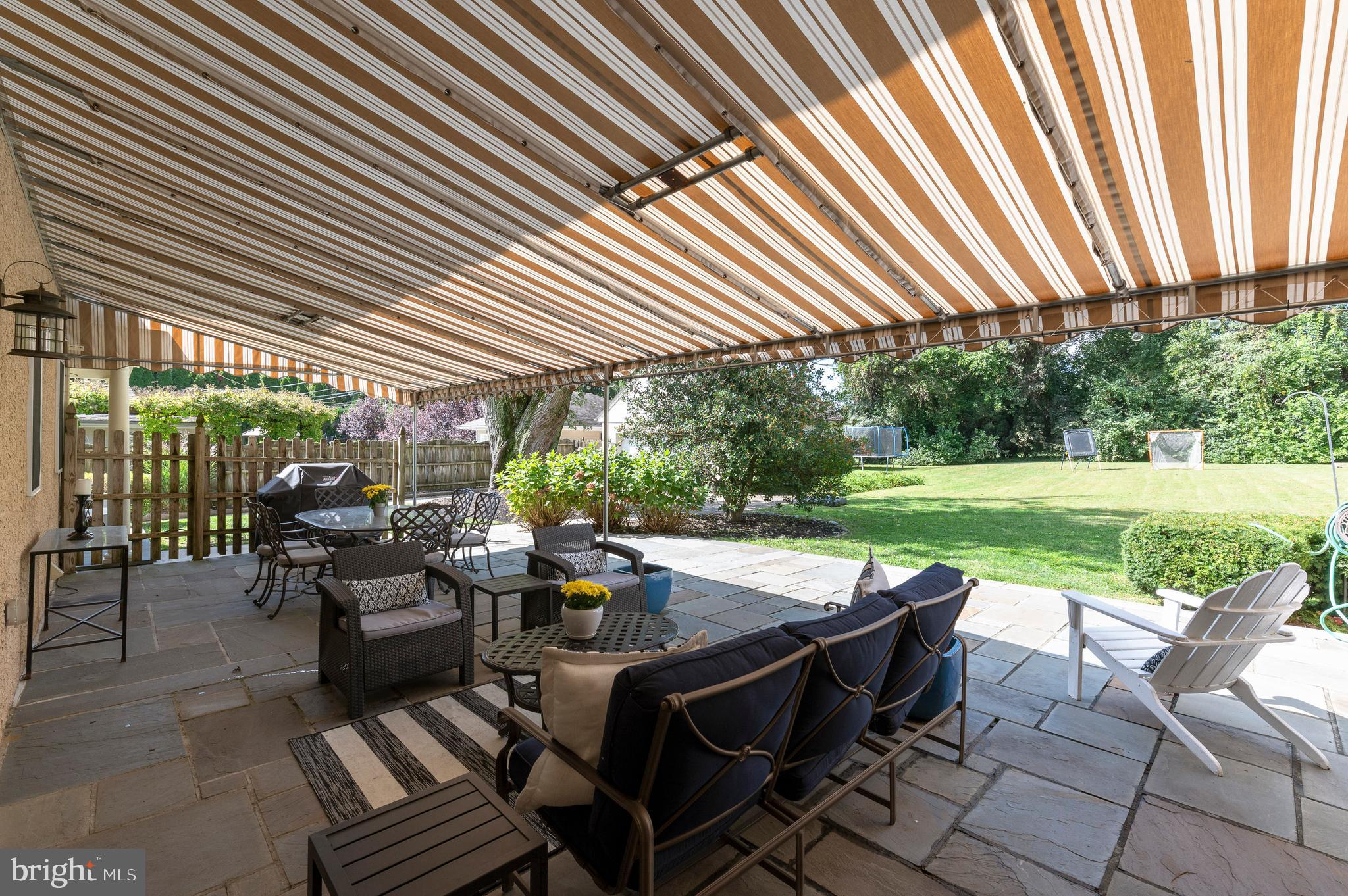 124 Tyson Road Newtown Square, PA 19073 - Photo 30 of 31 Awning covered patio