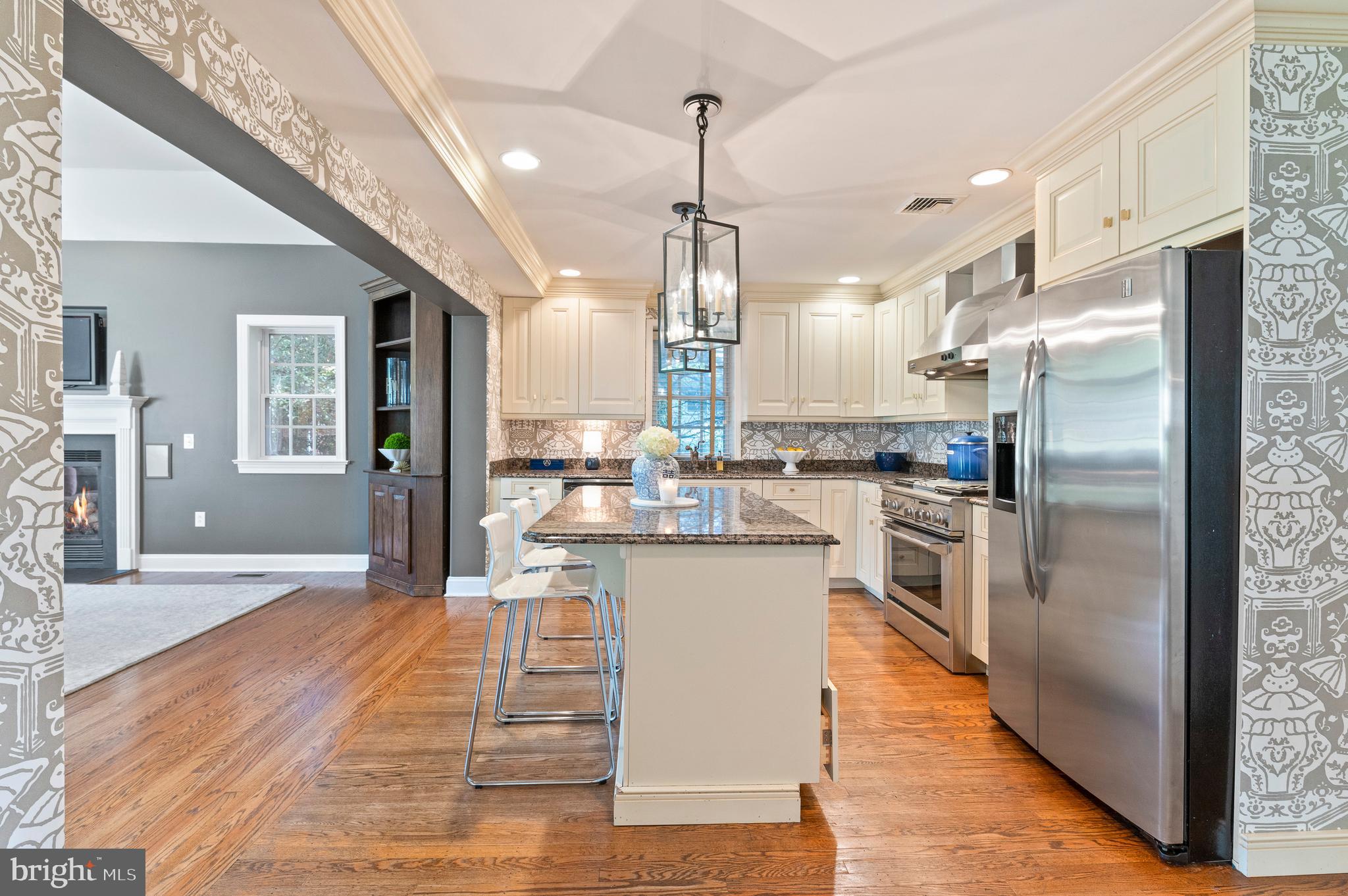 124 Tyson Road Newtown Square, PA 19073 - Photo 8 of 31 Kitchen with open to family room