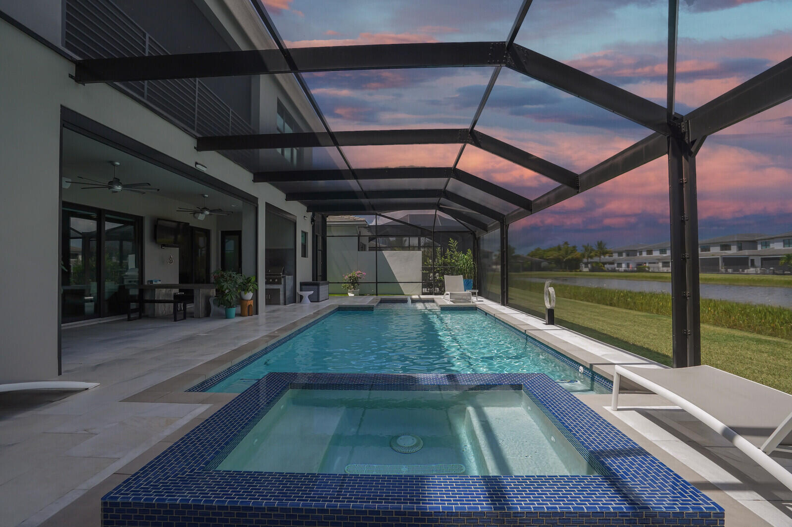 8611 Dearborn River Way Boca Raton, FL 33496 - Photo 5 of 109 CUSTOM HEATED POOL & SPA