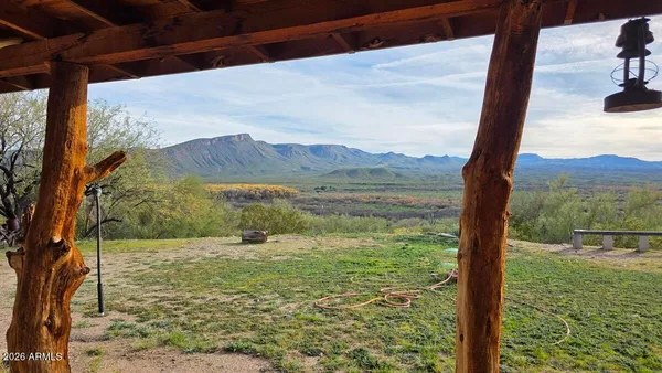 a view of mountain view with lake view