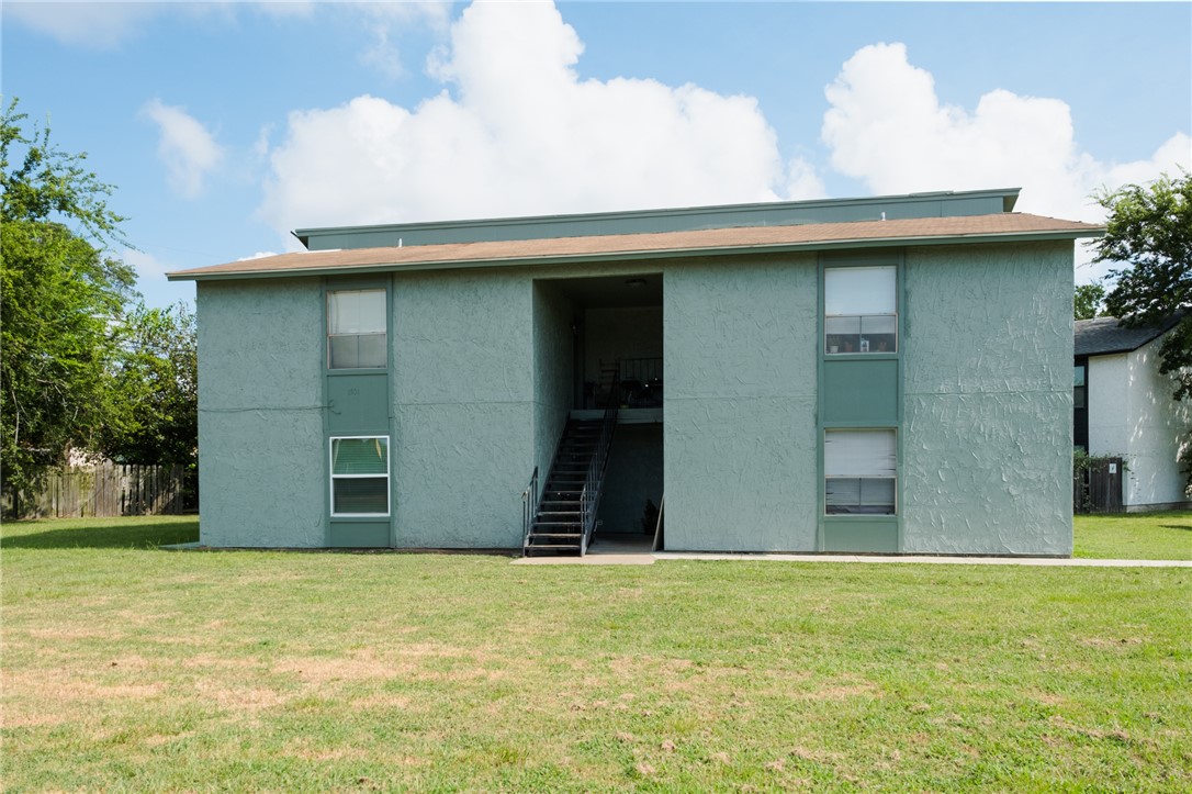 a house with a outdoor space