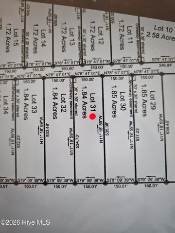 $34,999 | Lot 31 Stuarts Mill Road, Fairmont, NC 28340