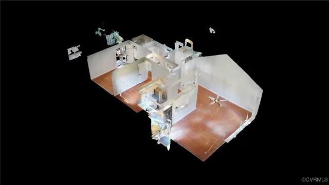 a view of outdoor space and deck