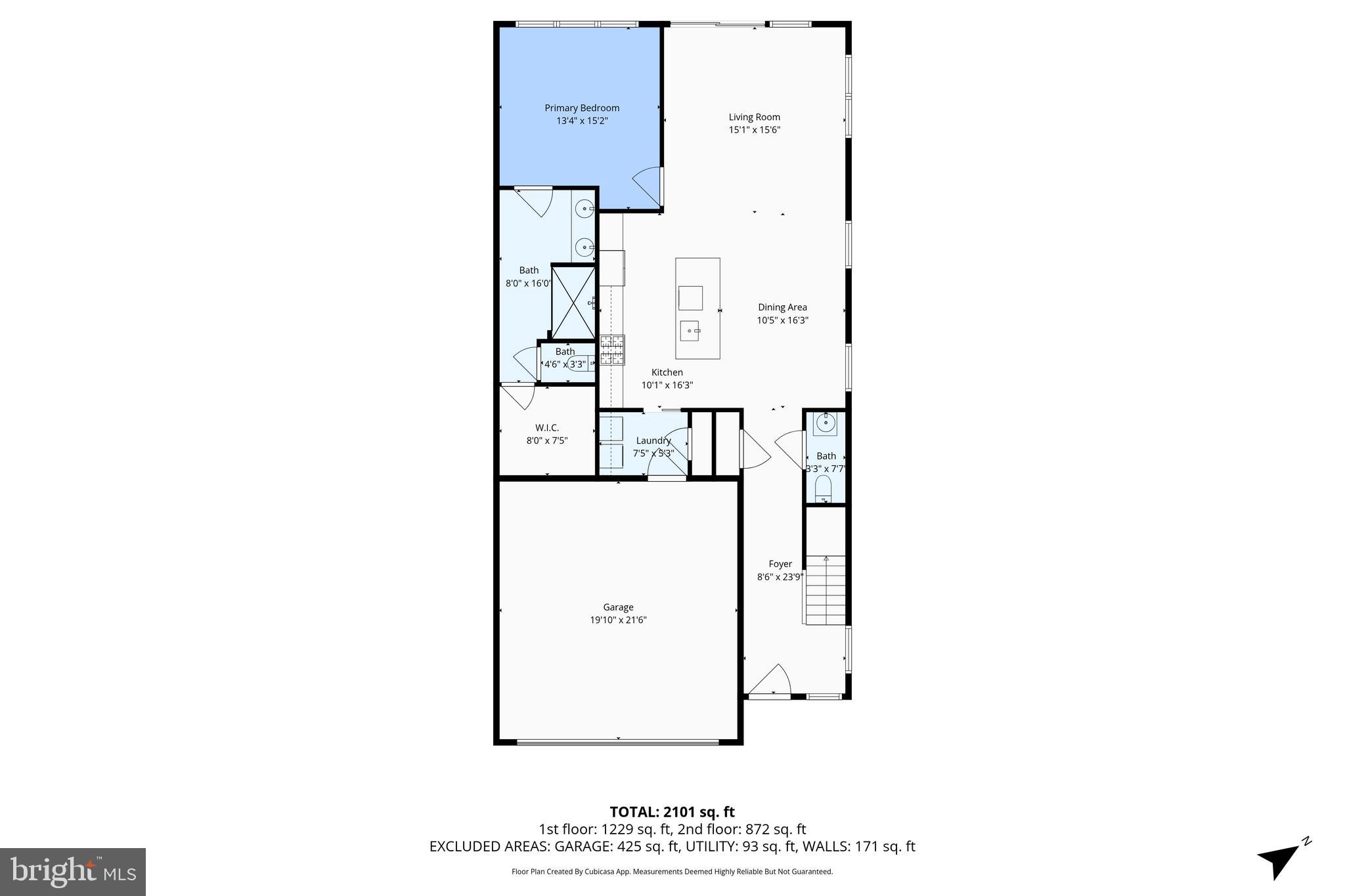 14712 Grand Cru Loop Gainesville, VA 20155 - Photo 44 of 46 a picture of a floor plan