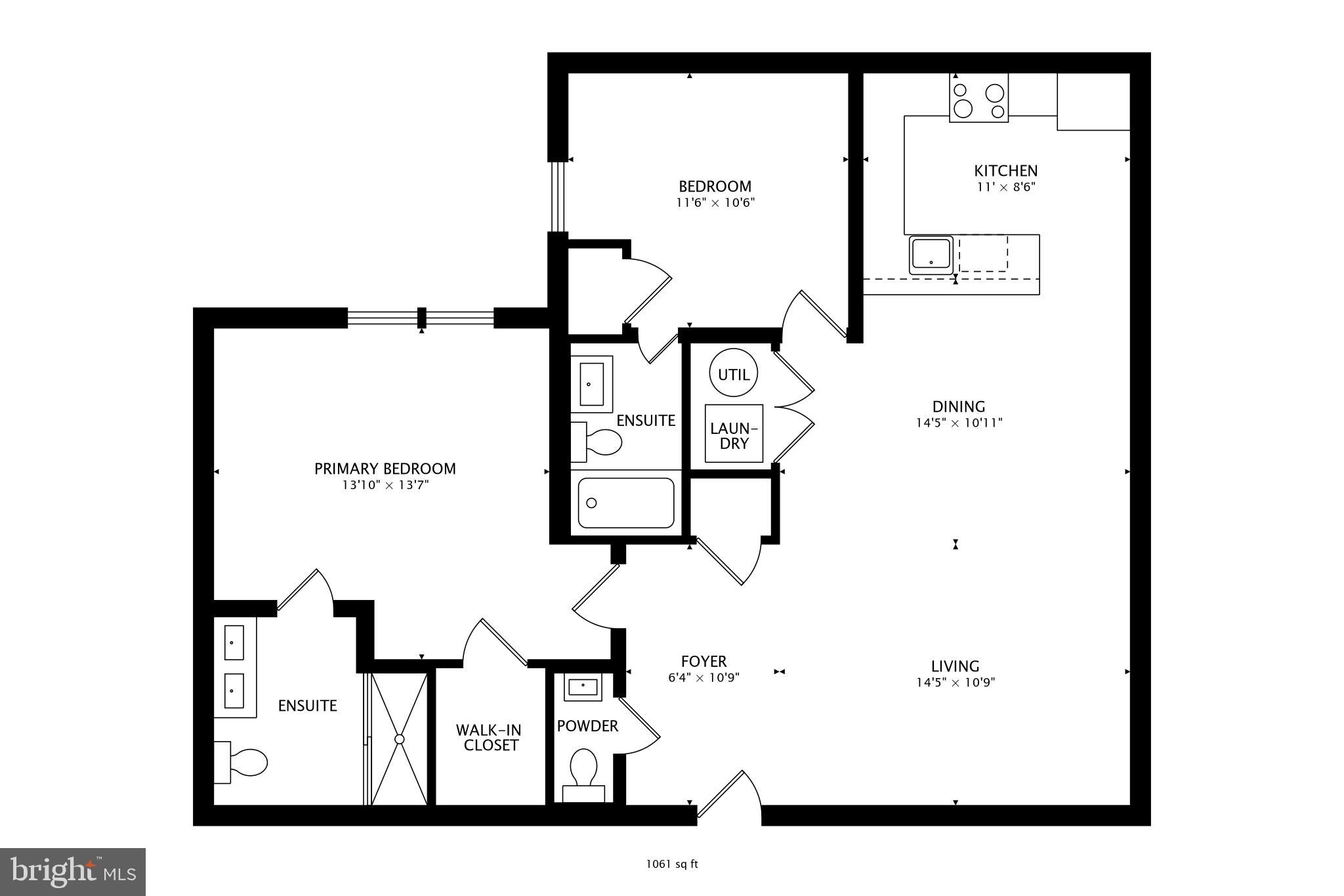 625 Park Road Northwest, Unit 206 Washington, DC 20010 - Photo 24 of 24 Almost 1000 SF of space!