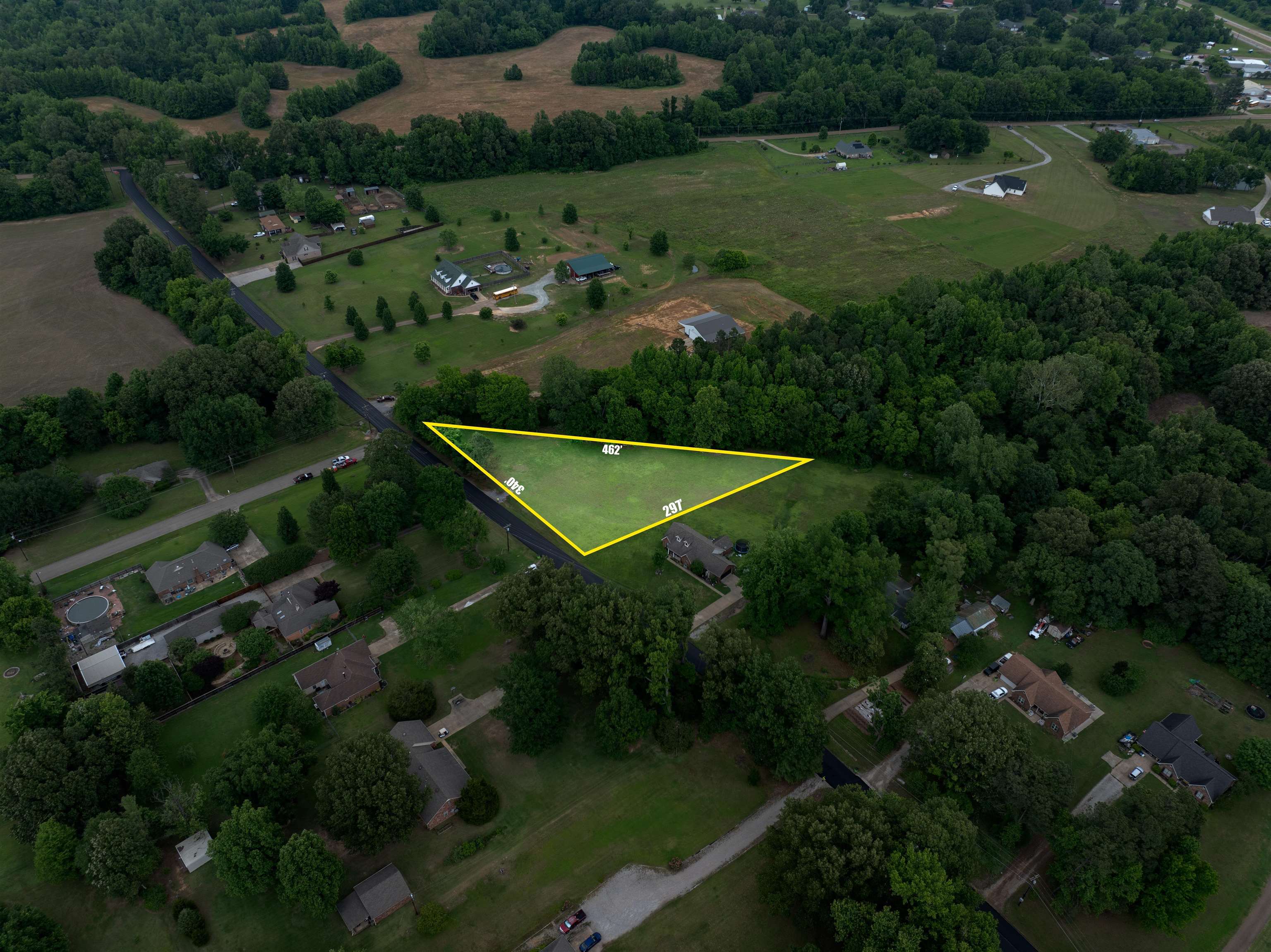 0 Mcquiston Road Brighton, TN 38011 - Photo 5 of 7 an aerial view of a house with yard