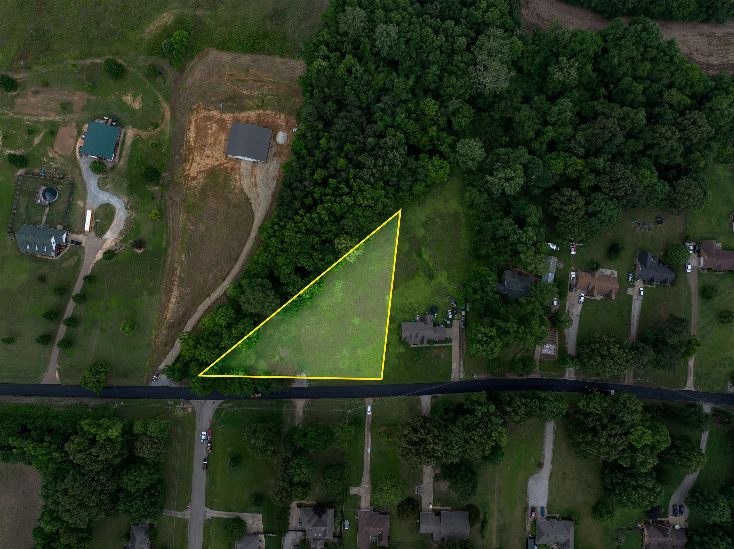 0 Mcquiston Road Brighton, TN 38011 - Photo 6 of 7 an aerial view of a house