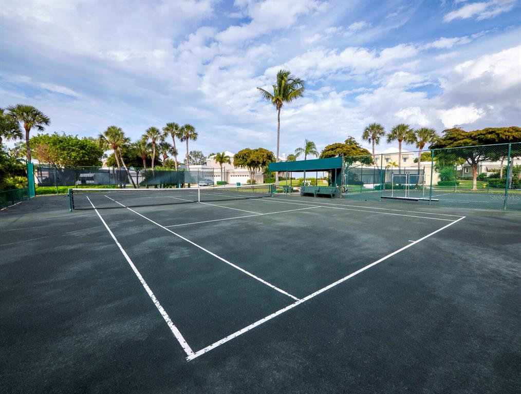 3543 Mistletoe Lane Longboat Key, FL 34228 - Photo 33 of 55 a view of a tennis court