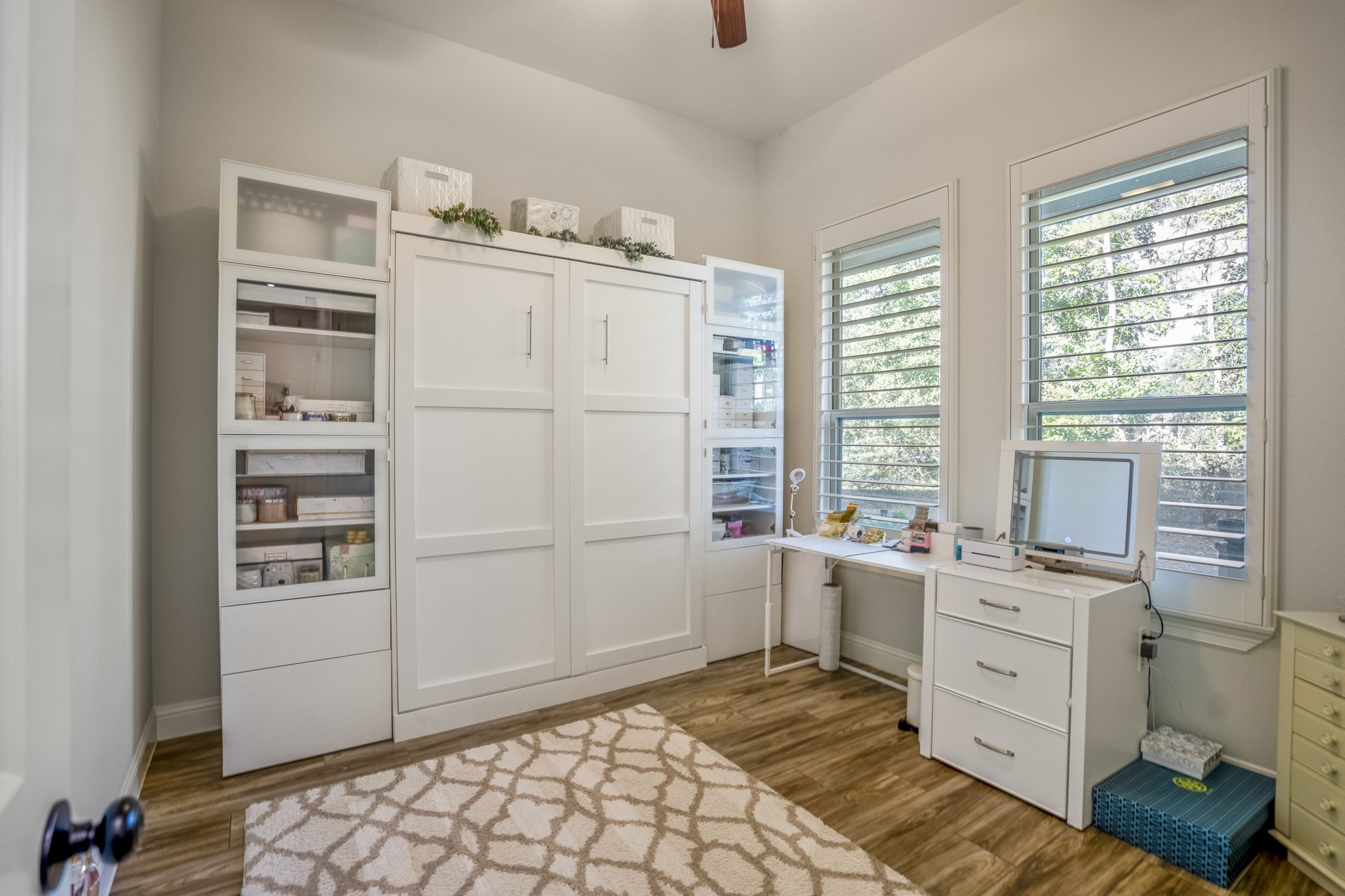 25202 Wilkes Park Road Tomball, TX 77375 - Photo 30 of 50 Versatile fourth bedroom with ample closet storage, modern finishes and a cozy layout that easily transitions from child’s room to guest suite or home hobby space.