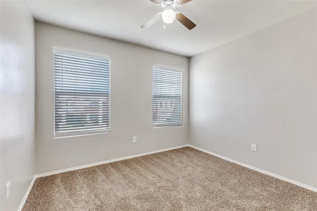 a house view with a backyard space