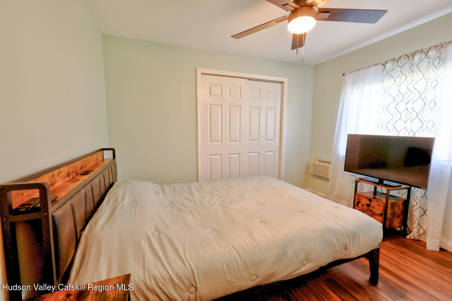 626 Bross Street Cairo, NY 12413 - Photo 38 of 78 a bedroom with a bed and a flat screen tv