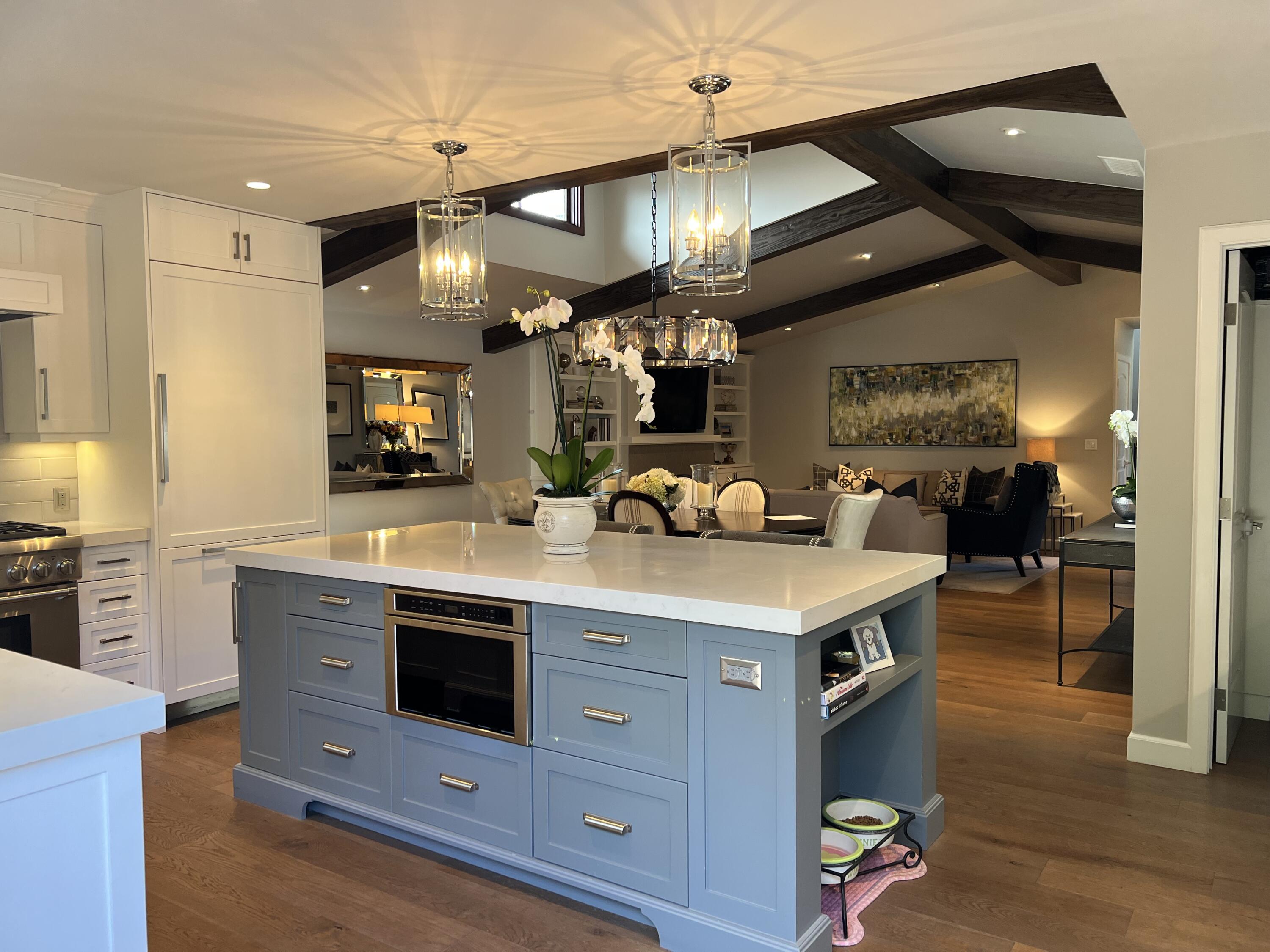 844 Meigs Road Santa Barbara, CA 93109 - Photo 8 of 32 a kitchen with a stove oven and a refrigerator