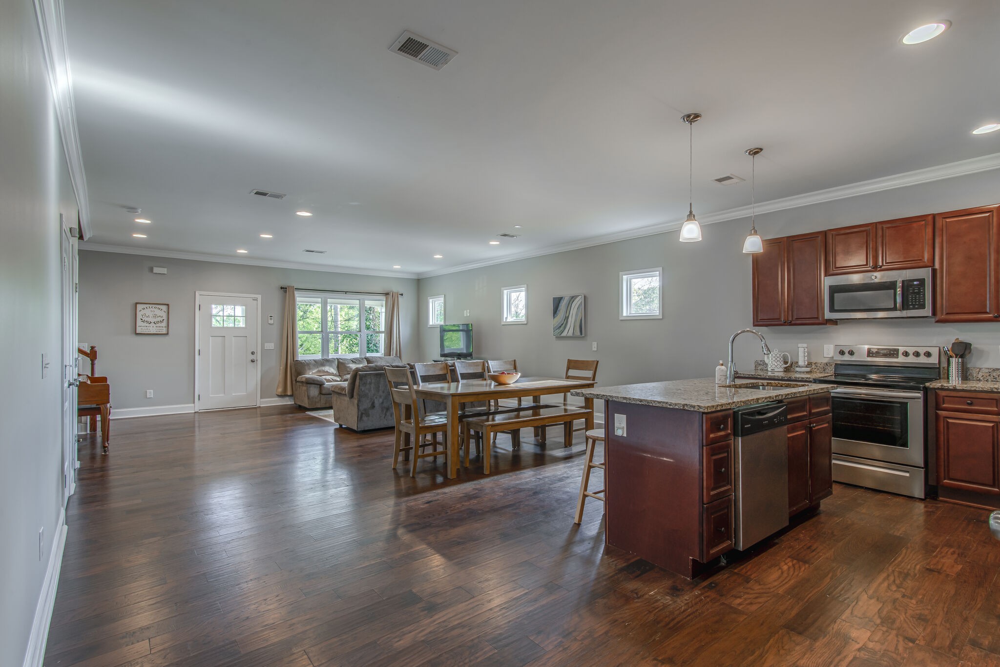 357 Flora Maxwell Road Nashville, TN 37211 - Photo 11 of 31 a kitchen with lots of counter top space and stainless steel appliances
