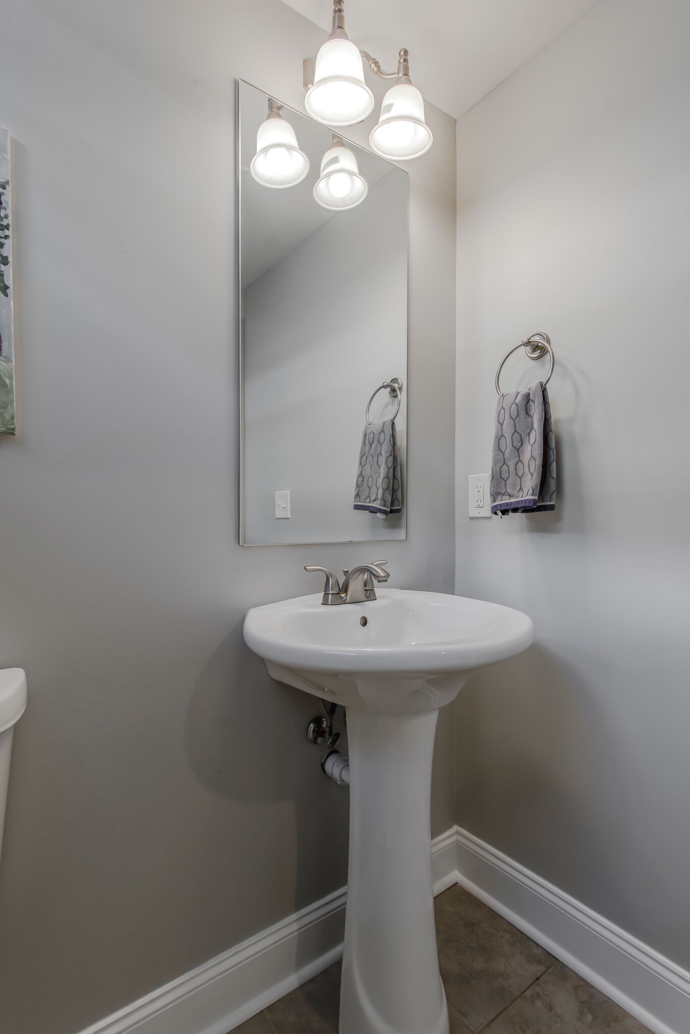 357 Flora Maxwell Road Nashville, TN 37211 - Photo 15 of 31 a bathroom with a sink and mirror